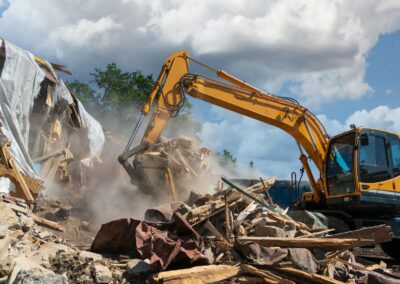 Démolition enrochement Langon et Sauveterre sur Guyenne - 3Terrassement - 05