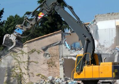 Démolition enrochement Langon et Sauveterre sur Guyenne - 3Terrassement - 07