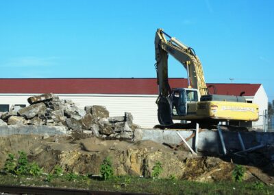 Démolition enrochement Langon et Sauveterre sur Guyenne - 3Terrassement - 09